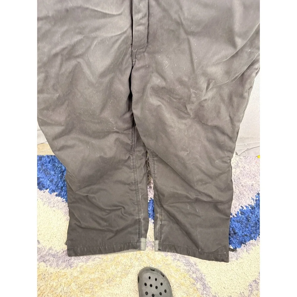 Walls Work Wear Mens Bib Insulated‎ Overalls Black Size 2XL Regular